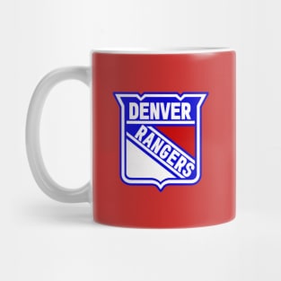 Defunct Denver Rangers 1989 Halftones Mug